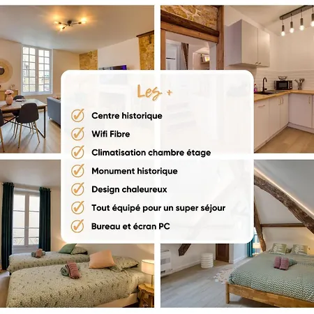 公寓 Duplex 2 Chambres, Hypercentre, Charme, 