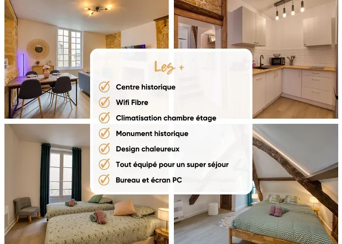 Daire Duplex 2 Chambres, Hypercentre, Charme, 